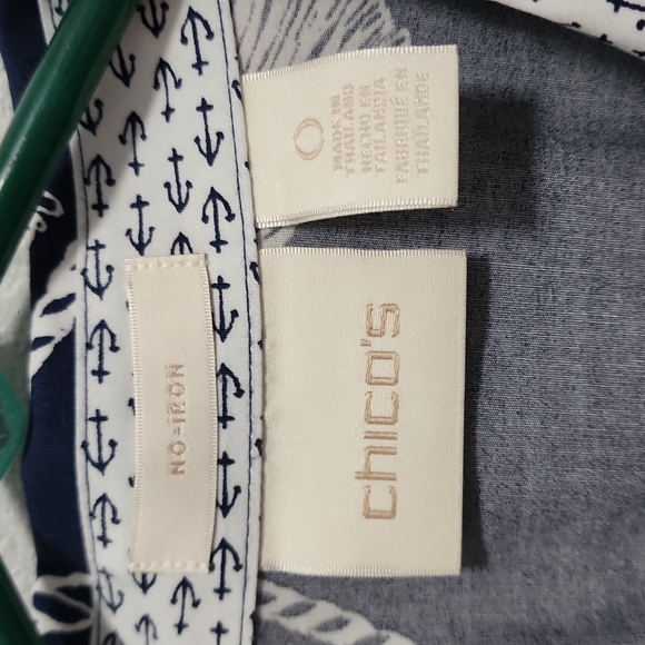 Blue Chico Rope Blouse - Picture 3 of 3